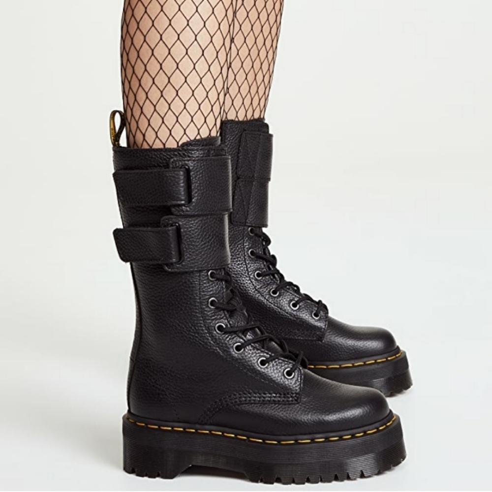 Dr. Martens Black Combat Boots